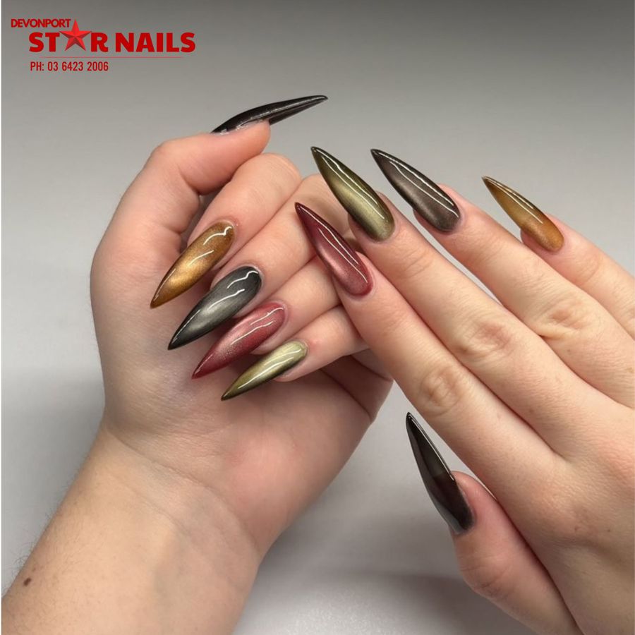 Cateye Nails Design | Devonport Star Nails